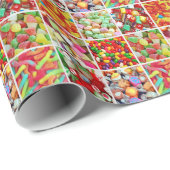 Kleurig snoep, verpakt papier (Rol Hoek)