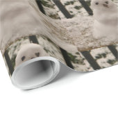 Kleurig Snowman-wrapppapier Cadeaupapier (Rol Hoek)