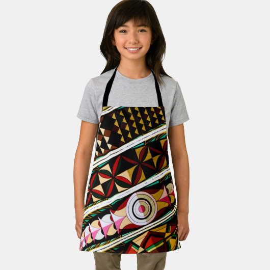 Kleurig Spaans Abstract PlafondSchort Schort (Insitu)