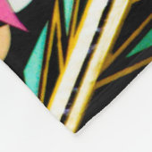 Kleurig Spaans plafond Fleece Deken (Hoek)