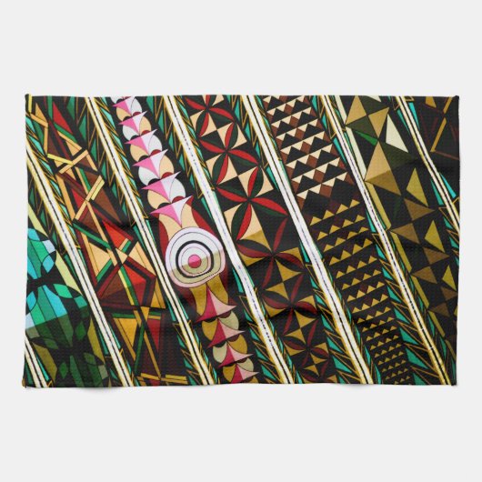 Kleurig Spaans plafond Theedoek (Horizontaal)