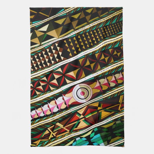 Kleurig Spaans plafond Theedoek (Verticaal)