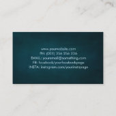 Kleurig spintavlindervisitekaartje visitekaartje (Achterkant)