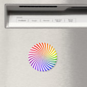 Kleurig spiraal ontwerp: magneet (Insitu (Vaatwasser))