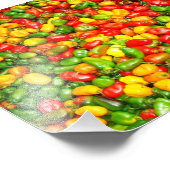 Kleurig spiraaltje foto afdruk (Hoek)