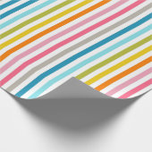 Kleurig strooppapier cadeaupapier (Hoek)
