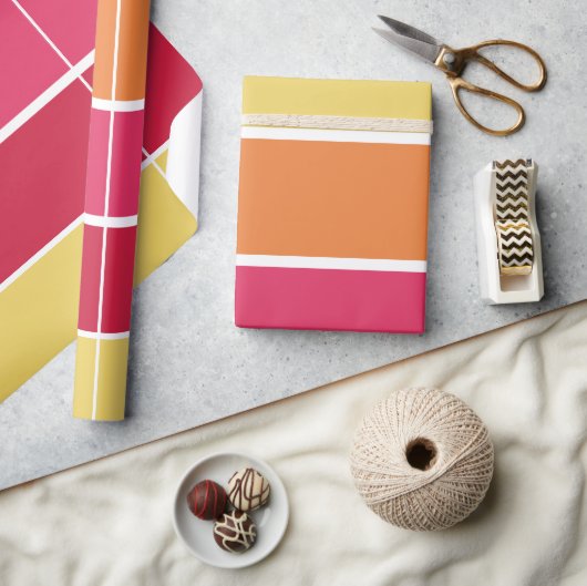 Kleurig strooppapier cadeaupapier (Crafts)