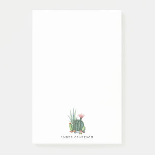 Kleurig Succulent Bloom Tal Post-it® Notes