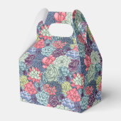 Kleurig Succulent Patroon Bedankdoosjes (Voorkant Zijde)