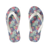 Kleurig Succulent Patroon Kinder Teenslippers (Voetbed)