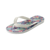 Kleurig Succulent Patroon Kinder Teenslippers (Schuin)