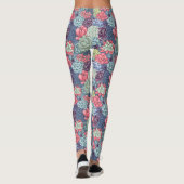 Kleurig Succulent Patroon Leggings (Achterkant)
