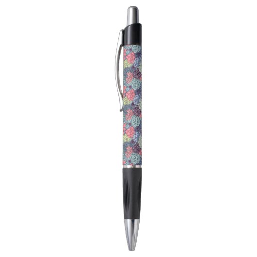 Kleurig Succulent Patroon Pen (Top (Verticaal))