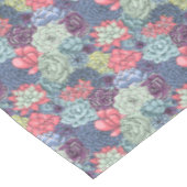 Kleurig Succulent Patroon Tafelkleed (Gekanteld)
