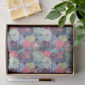 Kleurig Succulent Patroon Tissuepapier (Geschenk)