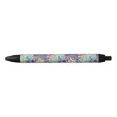 Kleurig Succulent Patroon Zwarte Inkt Pen (Voorkant)
