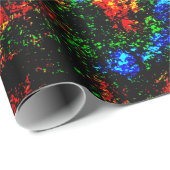 Kleurig textuureffect. Mooie Abstracte Decora Cadeaupapier (Rol Hoek)