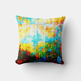 Kleurig textuureffect. Mooie Abstracte Decora Kussen
