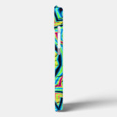 Kleurig trendpatroon Case-Mate iPhone case (Achterkant / Links)