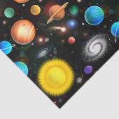Kleurig Universe Astronomie Space-weefsel Tissuepapier (Detail)