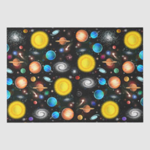 Kleurig Universe Astronomie Space-weefsel Tissuepapier