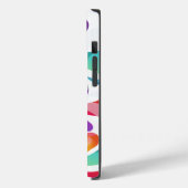 Kleurig valpatroon | motivering Case-Mate iPhone case (Achterkant / Links)