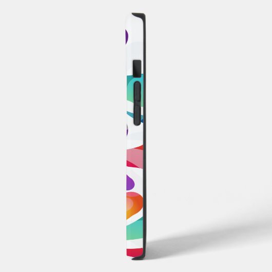 Kleurig valpatroon | motivering Case-Mate iPhone case (Achterkant / Links)