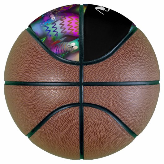 Kleurig verloop van katten basketbal (Rechts)