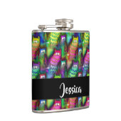 Kleurig verloop van katten heupfles (Rechts)