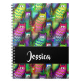 Kleurig verloop van katten notitieboek (Voorkant)