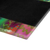 Kleurig verloop van katten snijplank (Hoek)