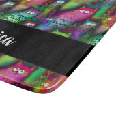 Kleurig verloop van katten snijplank (Hoek)