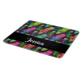 Kleurig verloop van katten snijplank (Hoek)