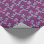 Kleurig vlindervloerpapier cadeaupapier (Hoek)