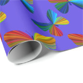 Kleurig vlindervloerpapier cadeaupapier (Rol Hoek)