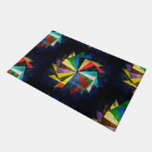 kleurig wiel deurmat (Schuin)