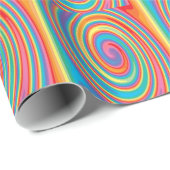 Kleurig wielontwerp cadeaupapier (Rol Hoek)