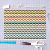 Kleurig Zigzag Multicolored het Weefpapier van het Tissuepapier (Craft)