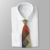 Kleurig Zigzag naadloos patroon 2 Stropdas (Gebonden)