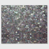 Kleurig zilvermozaïek cadeaupapier (Vlak)