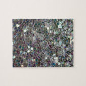 Kleurig zilvermozaïek legpuzzel (Horizontaal)