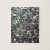 Kleurig zilvermozaïek legpuzzel (Verticaal)