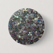 Kleurig zilvermozaïek ronde button 5,7 cm (Voorkant)