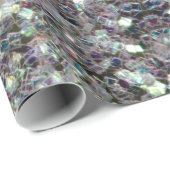 Kleurig zilvermozaïekpapier met weinig kleur v3 cadeaupapier (Rol Hoek)