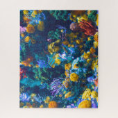 Kleurig zout water Visbak Legpuzzel (Verticaal)