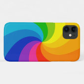 Kleurig zwenkkleurenwiel Case-Mate iPhone case (Achterkant (horizontaal))