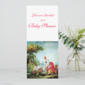 KLEURIGE BABYSHOWER KAART (Staand voorkant)