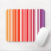 Kleurige Barcode Muismat (Met muis)