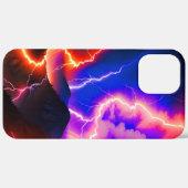 Kleurige Bliksem Berg Een Case-Mate iPhone Case (Achterkant / Rechts)