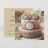 KLEURIGE BLOEMENHULDEKAART EDITABLE KAART (Voorkant / Achterkant)